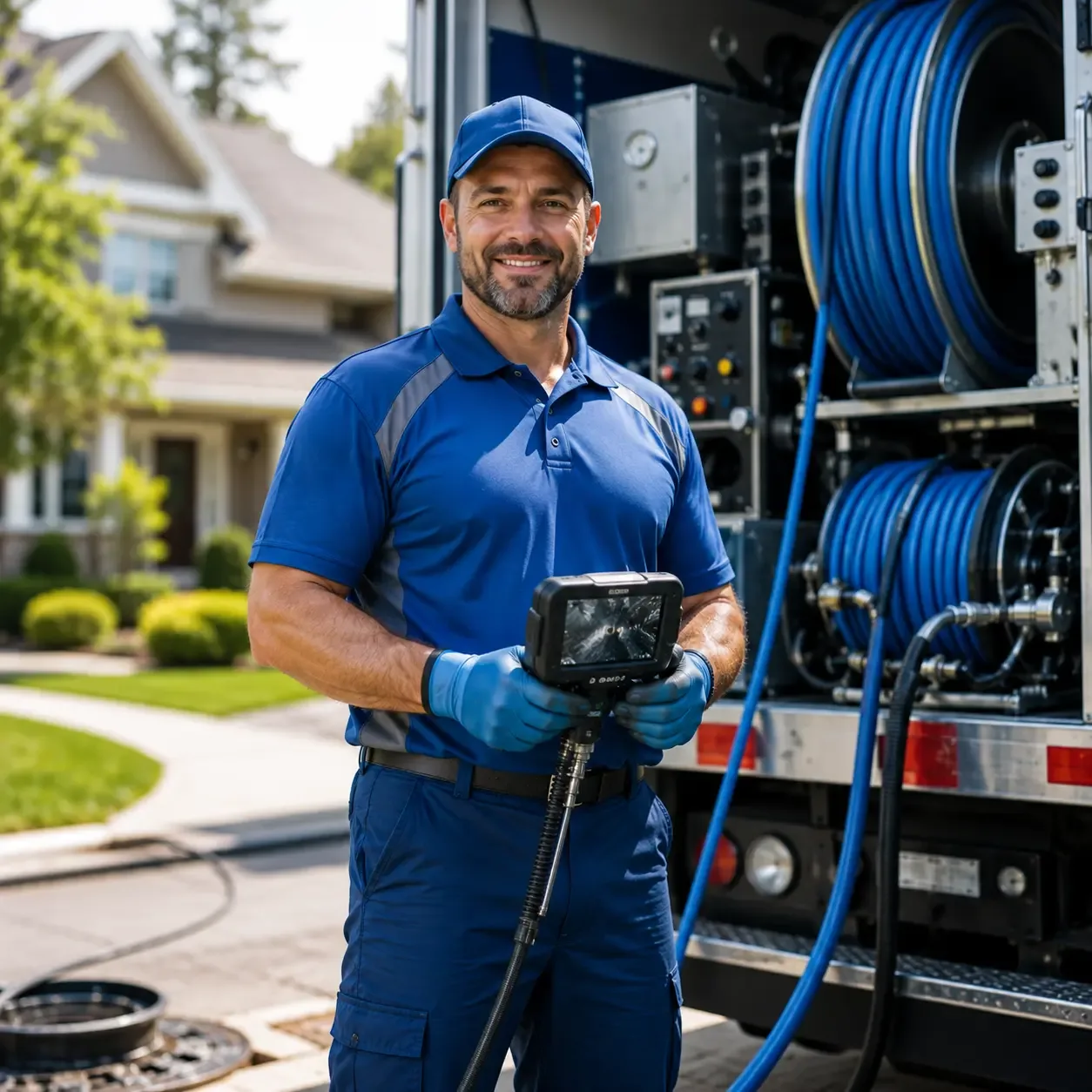 Local outdoor drain cleaning specialists in Corunna, IN